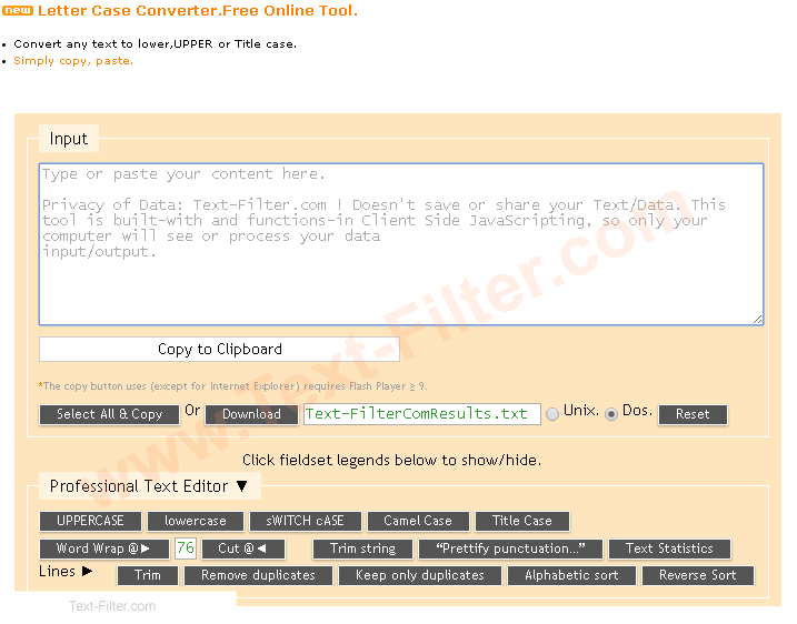Case Converter - Free Online Tool,Convert any text to lower,UPPER or Title case.